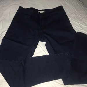 Dark blue skinny jeans